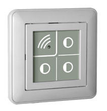 Пульт сенсорный PU312-1 (белый) (3 канала сценария)