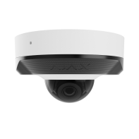 Ajax DomeCam Mini белый IP-камера проводная (5Мр/ 2,8mm)